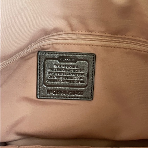 Coach canvas satchel bag - Picture 6 of 7